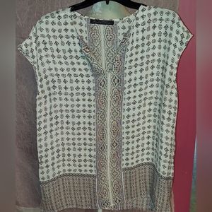 Womans Rose & Olive BOHO look Shirt Top in size Large